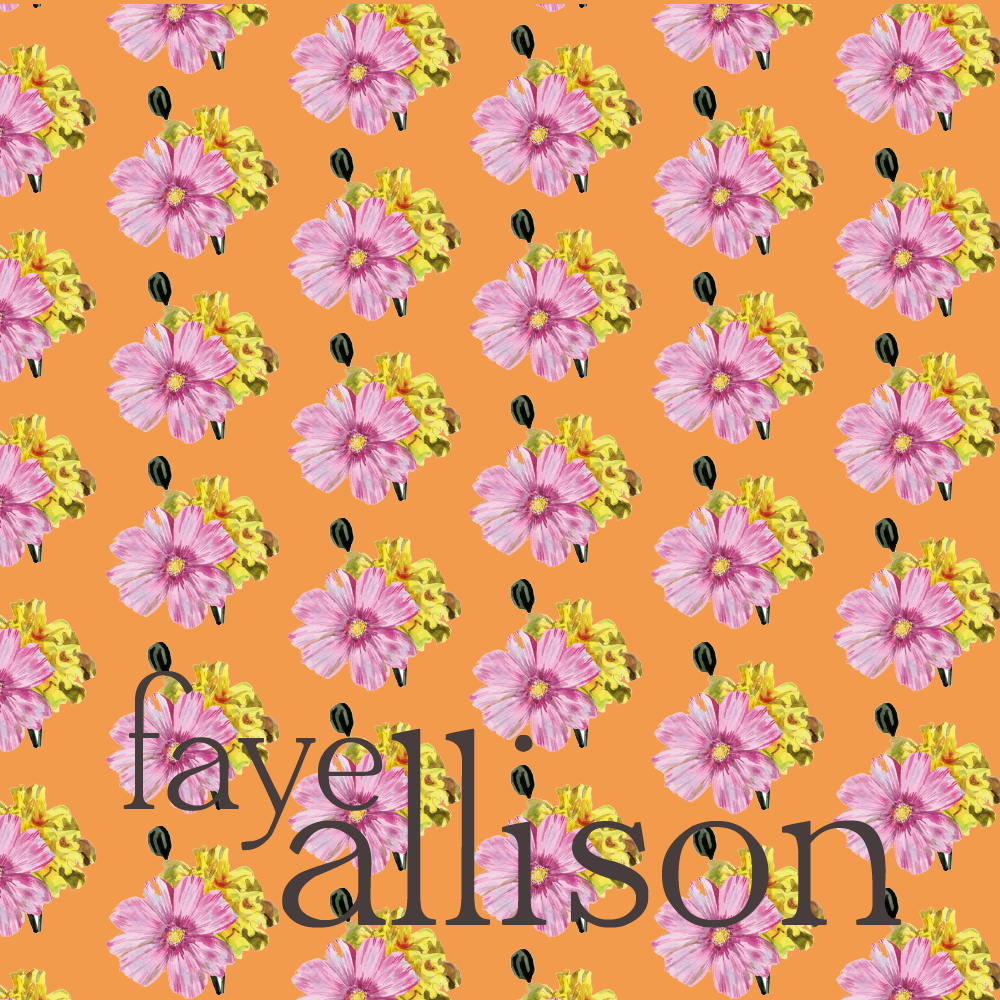 Faye Allison x Autumn Bloom x Orange