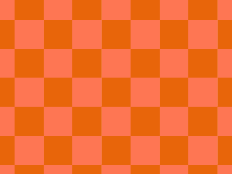 Checkerboard x The Most Orange