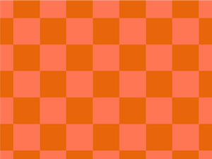 Checkerboard x The Most Orange