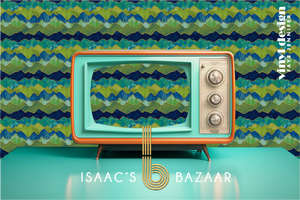 Isaac’s Bazaar x Running Up That Hill - Green/ Teal