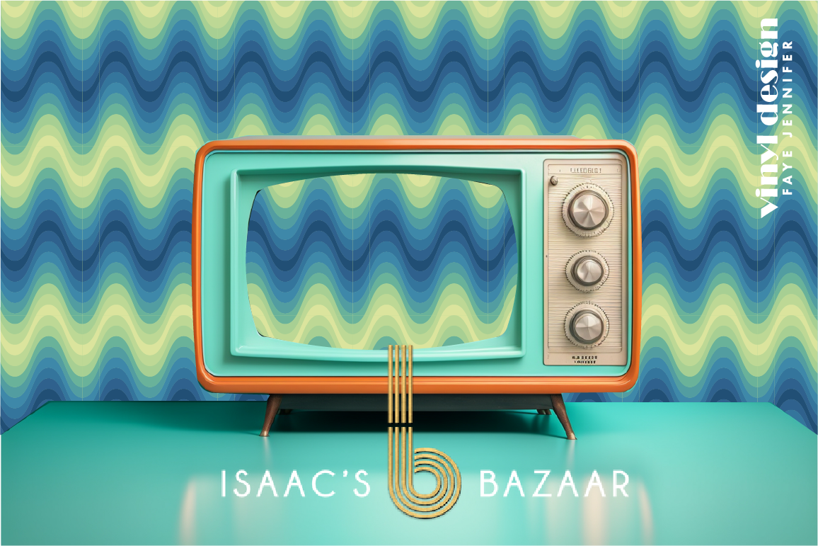 Isaac’s Bazaar x Waterloo Sunset - Blue/Green
