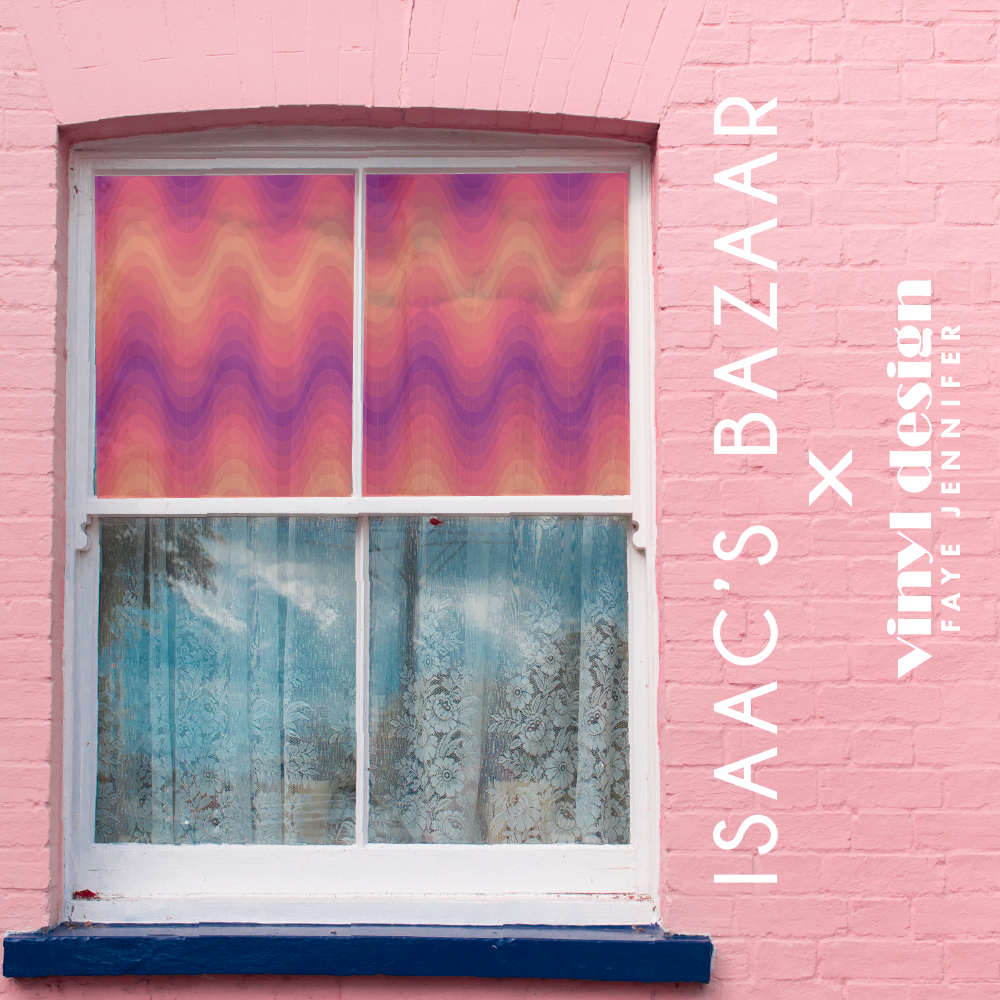 Isaac’s Bazaar x Waterloo Sunset - Peach/Purple